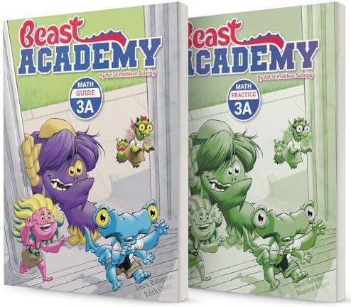 Amazon.com: Beast Academy 4A: Guide and Practice, 2 Books